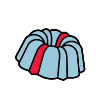 Bundt Pan Sticker