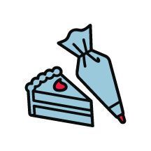 Pastry Bag Sticker